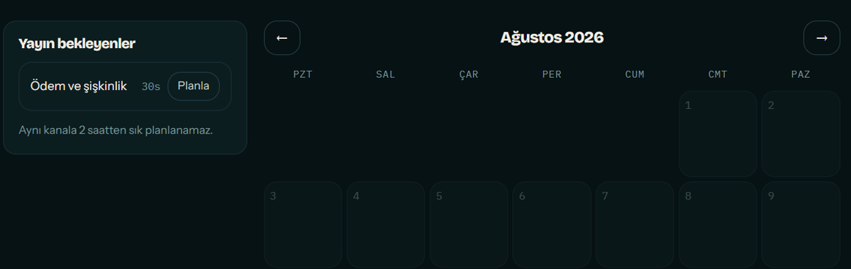 Scheduling